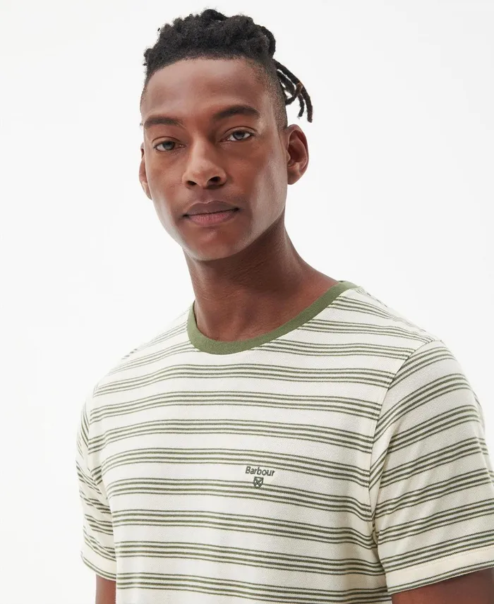 Men TShirts Barbour Sherburn TShirt Cornstalk