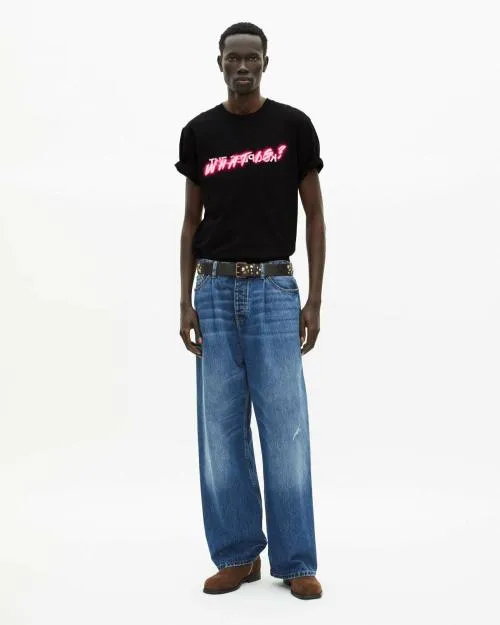 Men Tshirts The Kooples What Is Black TShirt Black