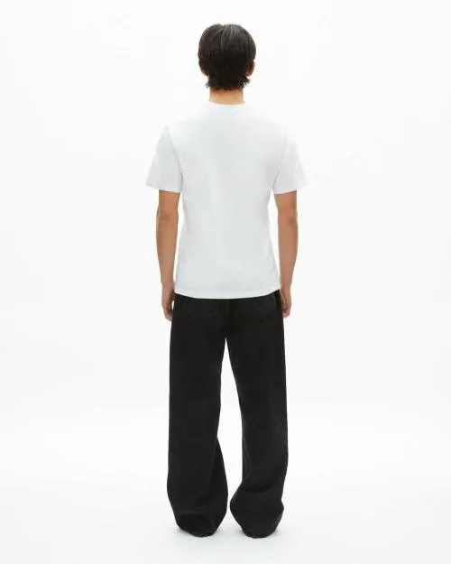 Men Tshirts The Kooples White TShirt With Heart Flocking White