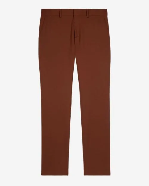 Men Trousers and Jeans The Kooples Brown Suit Pants Rouille