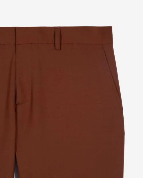 Men Trousers and Jeans The Kooples Brown Suit Pants Rouille