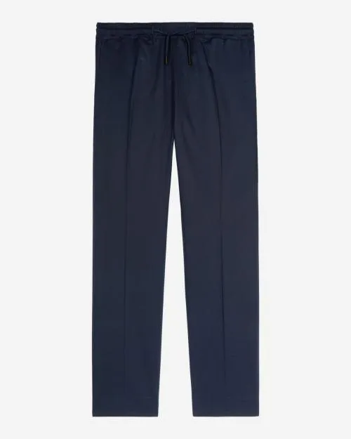 Men Trousers and Jeans The Kooples Navy Elasticated Waist Pants Navy