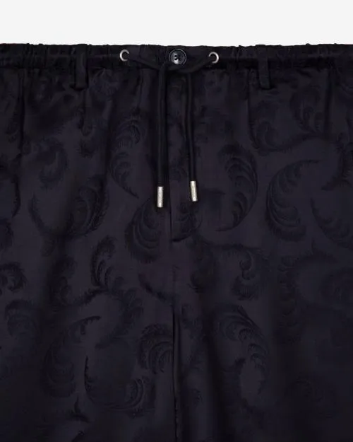 Men Trousers and Jeans The Kooples Navy Jacquard Shorts Navy