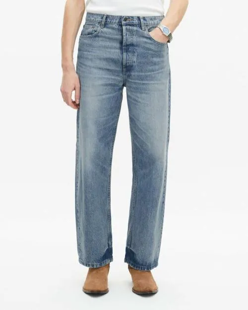 Men Trousers and Jeans The Kooples StraightCut Blue Jeans Baby Blue