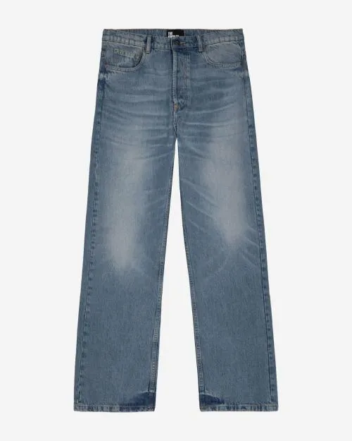 Men Trousers and Jeans The Kooples StraightCut Blue Jeans Baby Blue