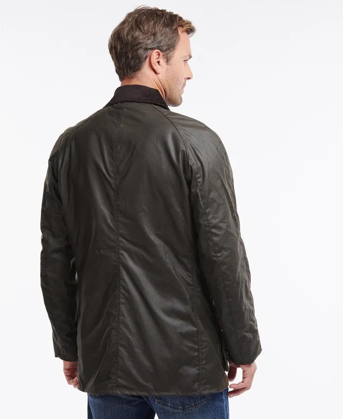 Men Waxed Jackets Barbour Bristol Wax Jacket Olive