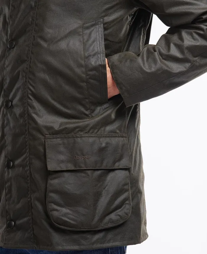 Men Waxed Jackets Barbour Bristol Wax Jacket Olive