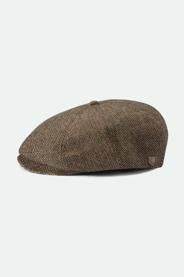 MenWomen Brood Newsboy Cap Brownkhaki Brixton Caps