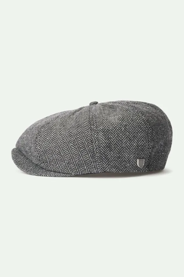 MenWomen Brood Newsboy Cap Greyblack Brixton Caps