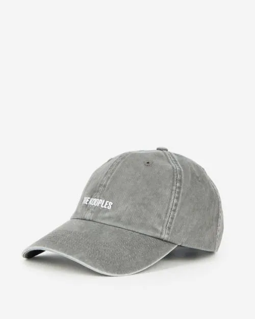 MenWomen Caps The Kooples Black Embroidered Logo Cap Black Washed