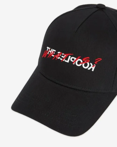 MenWomen Caps The Kooples What Is Cap With Rhinestones Black