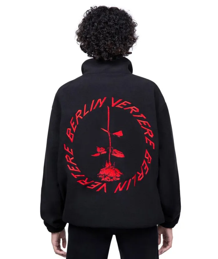 MenWomen JACKETS and FLEECE Vertere Berlin CIRCLE LOGO FLEECE SWEATER 8211 BLACK MenWomen JACKETS and FLEECE Vertere Berlin CIRCLE LOGO FLEECE SWEATER 8211 BLACK