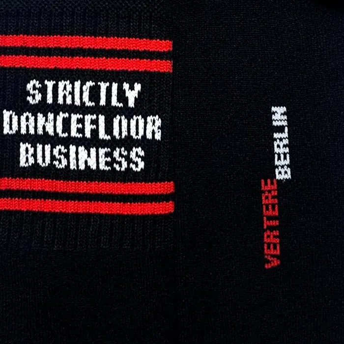 MenWomen SOCKS Vertere Berlin STRICTLY DANCEFLOOR BUSINESS TENNIS SOCKS 8211 BLACK