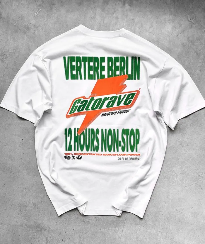 MenWomen TSHIRTS and SHIRTS Vertere Berlin GATORAVE TSHIRT 8211 WHITE MenWomen TSHIRTS and SHIRTS Vertere Berlin GATORAVE TSHIRT 8211 WHITE