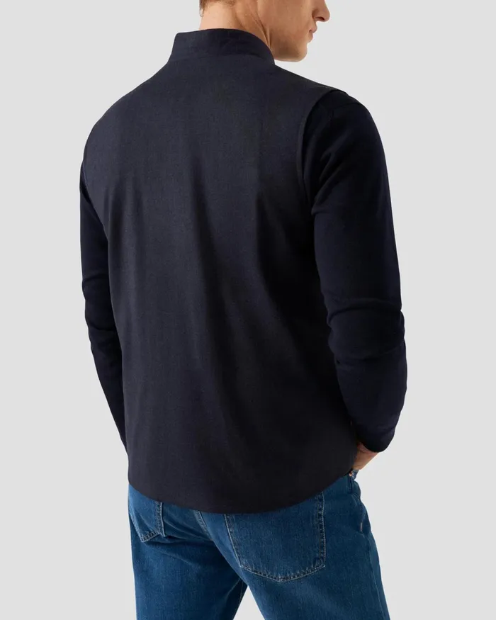 Men Wool Flannel Vest Blue Eton Vests Men Wool Flannel Vest Blue Eton Vests