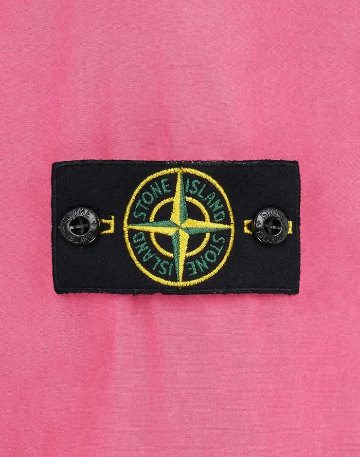 Mens 107Wn TCoOld Overshirt In Pink Stone Island Overshirts