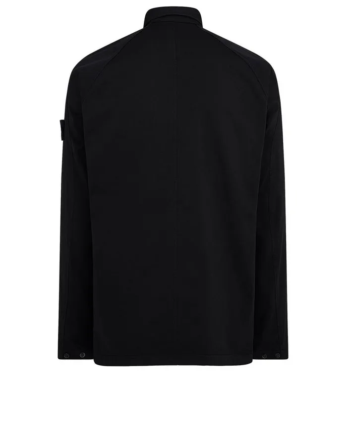 Mens 116F4 Overshirt In Black Stone Island Overshirts