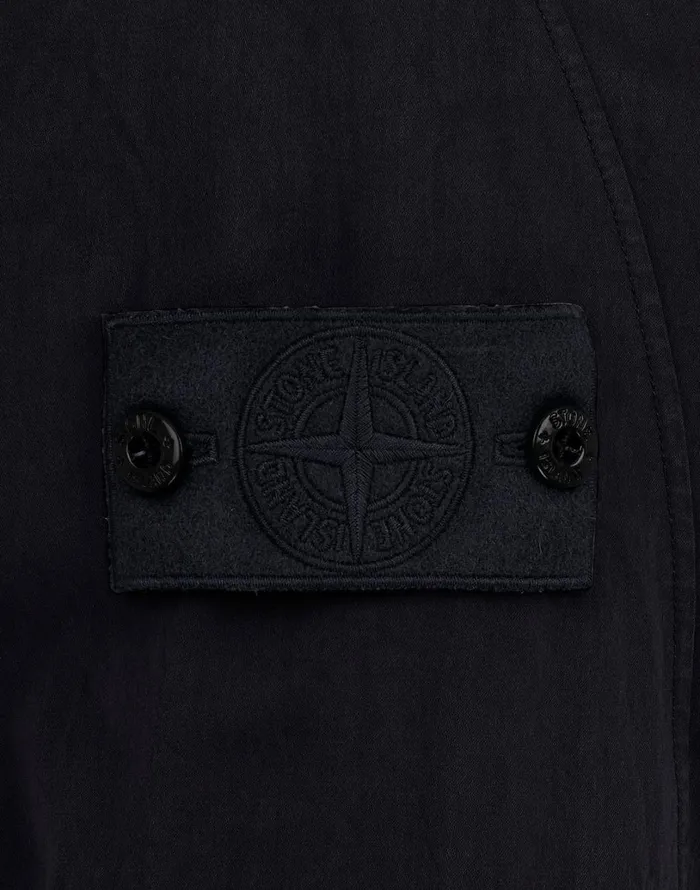 Mens 116F4 Overshirt In Black Stone Island Overshirts