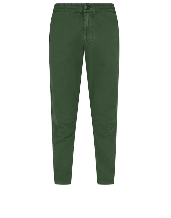 Mens 309L1 TCoOld Pants In Dark Forest Stone Island Trousers
