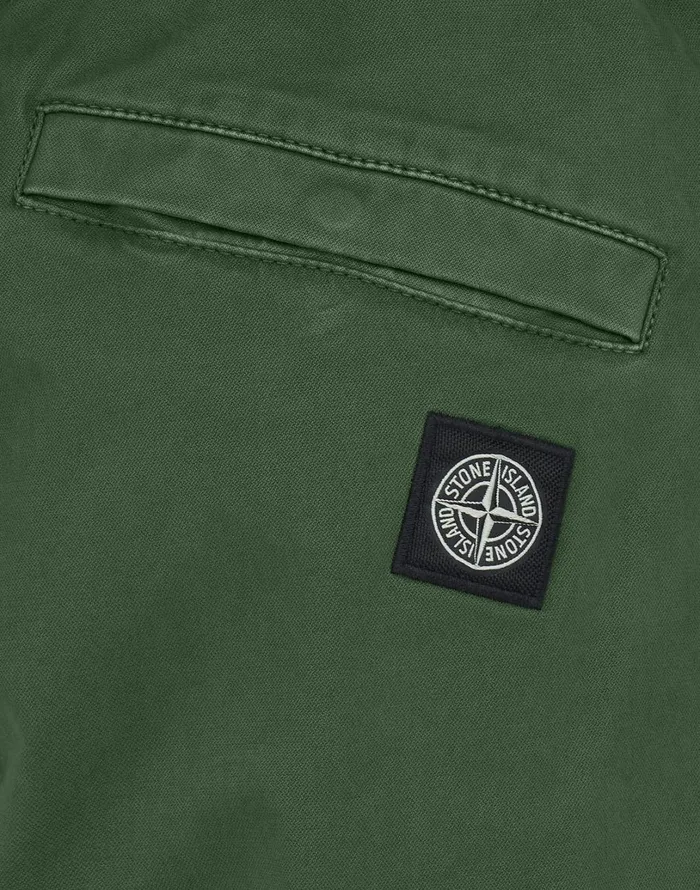 Mens 309L1 TCoOld Pants In Dark Forest Stone Island Trousers