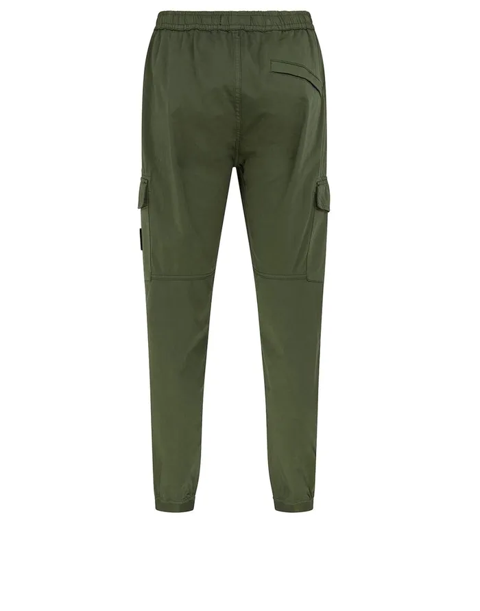Mens 31414 Cargo Pants In Dark Forest Stone Island Trousers