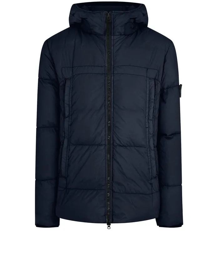 Mens 40723 Garment Dyed Crinkle Rep Ny Real Down Jacket In Navy Stone Island Coats 038 Jackets Mens 40723 Garment Dyed Crinkle Rep Ny Real Down Jacket In Navy Stone Island Coats 038 Jackets