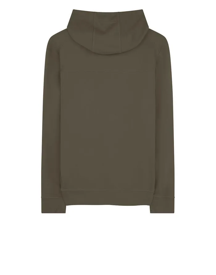 Mens 60120 Hooded Sweatshirt In Dark Forest Stone Island Sweatshirts