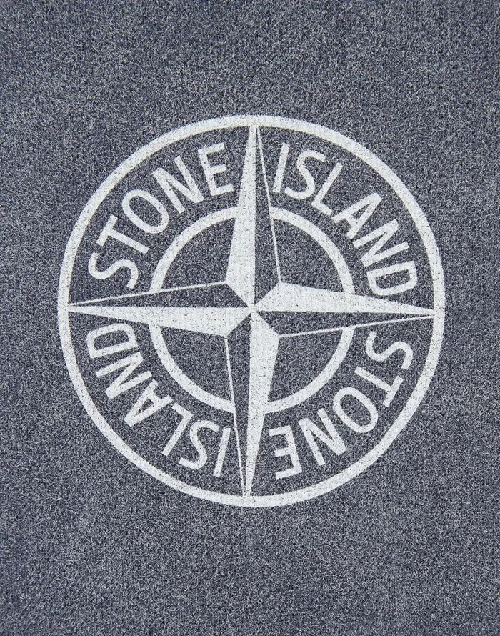 Mens 61889 Dust Two Hooded Sweatshirt In Marine Blue Stone Island Sweatshirts