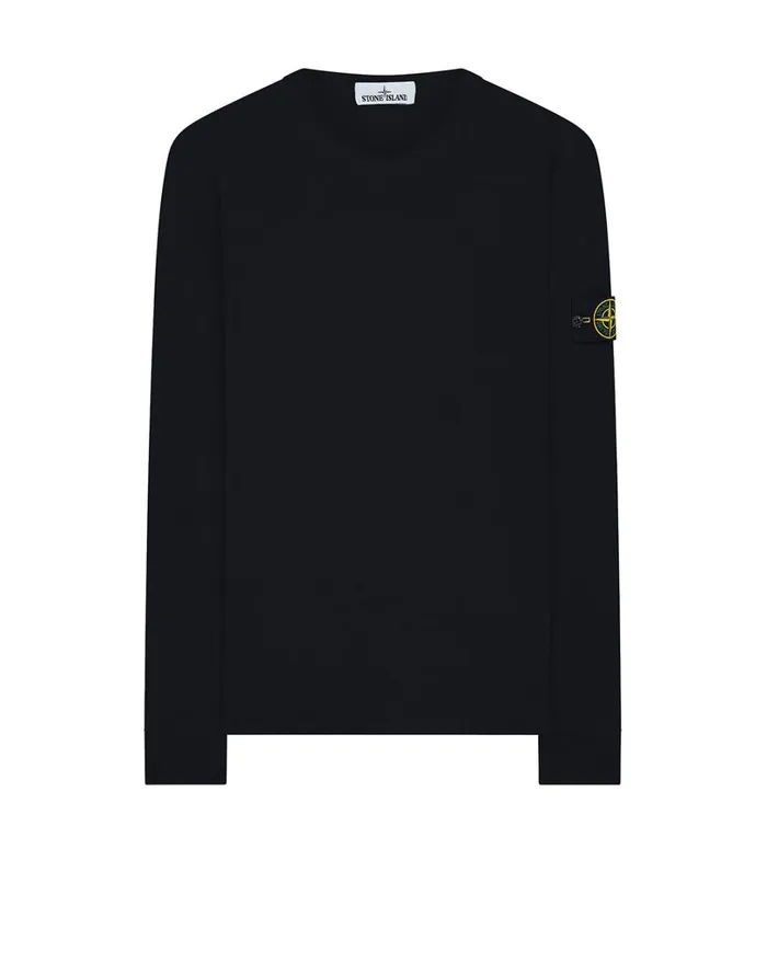 Mens 64450 Sweatshirt In Navy Stone Island Sweatshirts