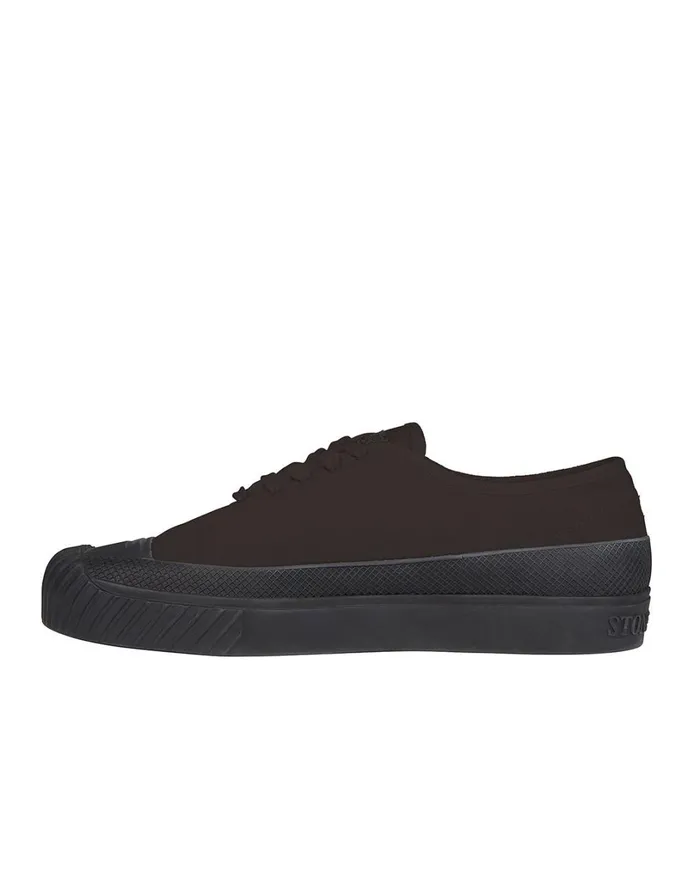 Mens S0165 Suede Deck Deck Shoe In Black Stone Island Footwear