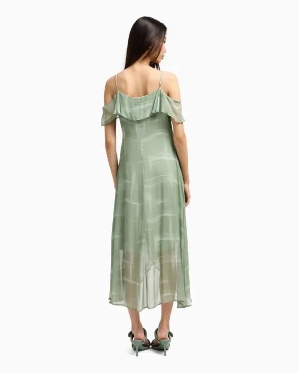 Midi Dresses Green Women Armani Dresses And Jumpsuits Midi Dresses Green Women Armani Dresses And Jumpsuits