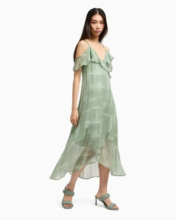 Midi Dresses Green Women Armani Dresses And Jumpsuits Midi Dresses Green Women Armani Dresses And Jumpsuits