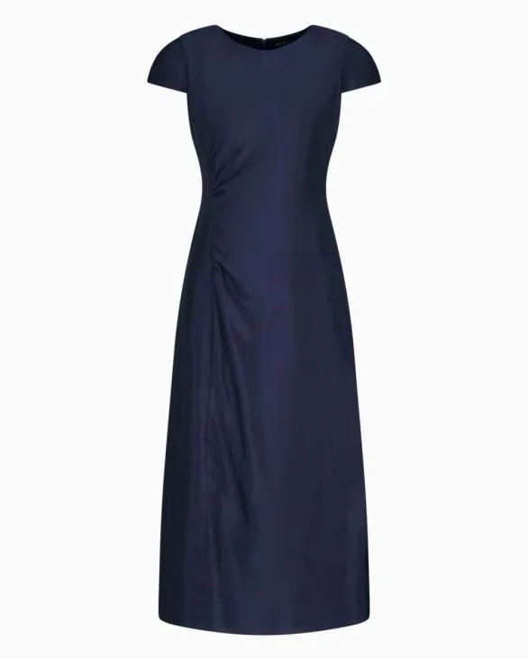 Midi Dresses Navyblue Women Armani Dresses And Jumpsuits