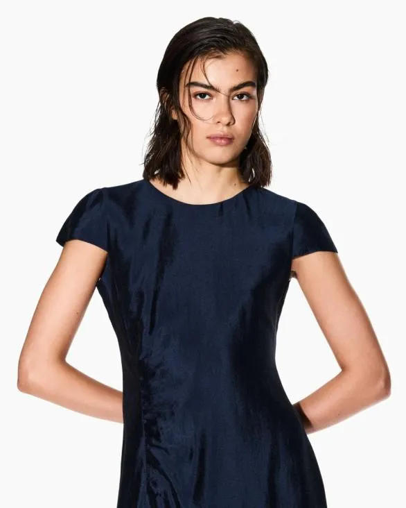 Midi Dresses Navyblue Women Armani Dresses And Jumpsuits Midi Dresses Navyblue Women Armani Dresses And Jumpsuits