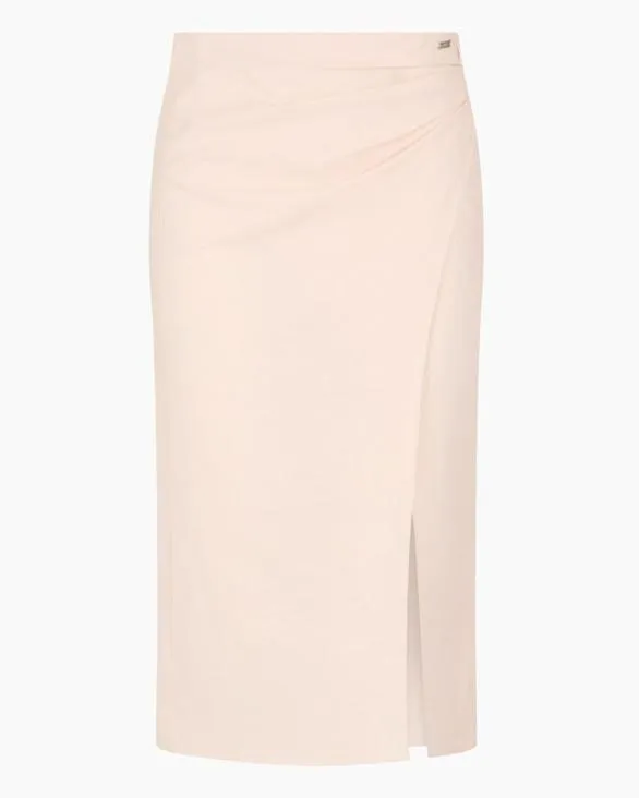 Midi Skirts Pink Women Armani Matching Sets