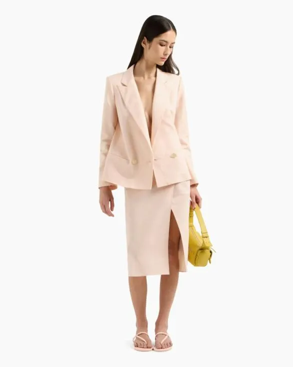 Midi Skirts Pink Women Armani Matching Sets Midi Skirts Pink Women Armani Matching Sets