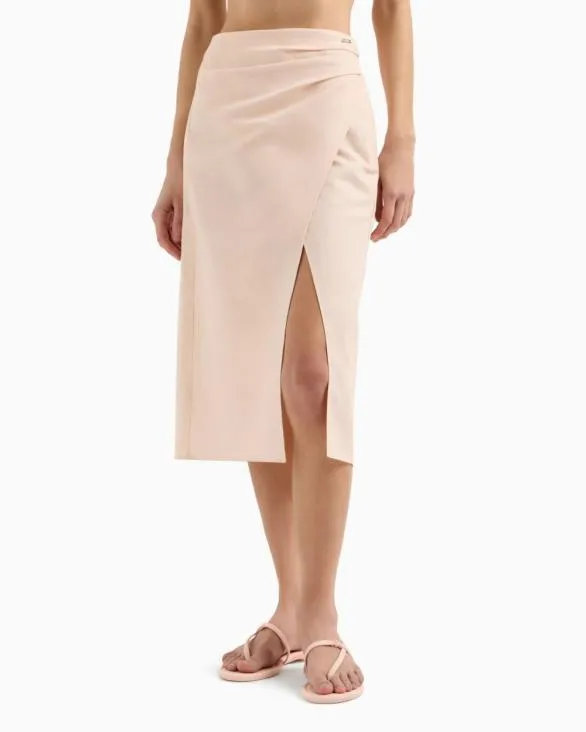 Midi Skirts Pink Women Armani Matching Sets Midi Skirts Pink Women Armani Matching Sets
