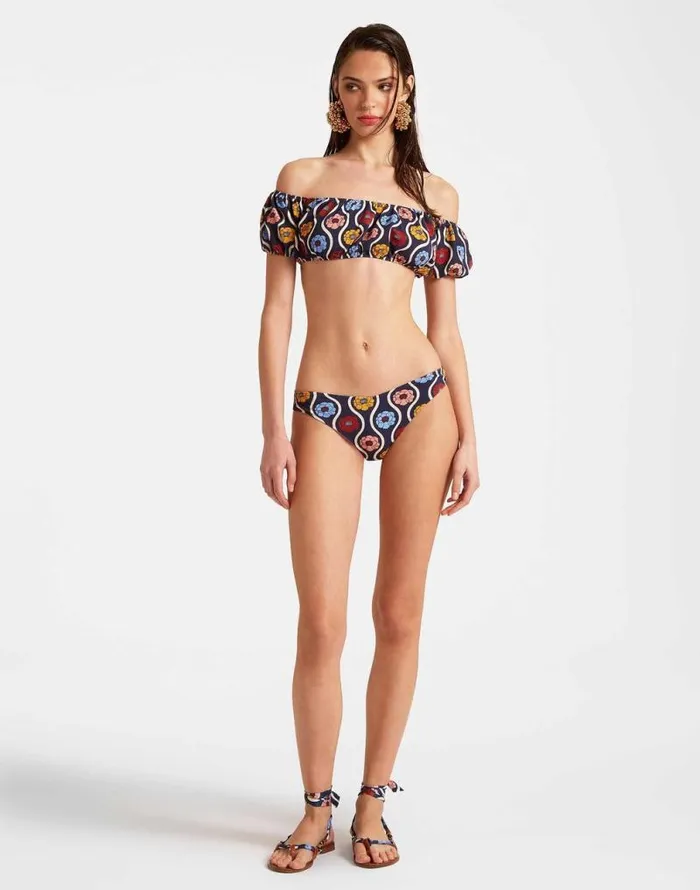 Mirage Bottom Whitsun Mini Blue Women La Double J Swimwear Mirage Bottom Whitsun Mini Blue Women La Double J Swimwear