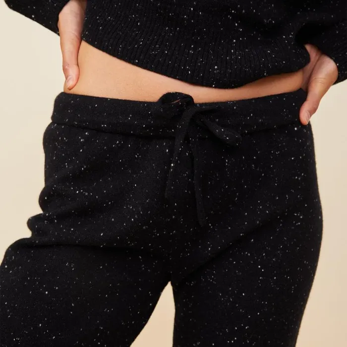 MONROW SWEATS Neps Cashmere Oversize Sweat Black 8211 Shop