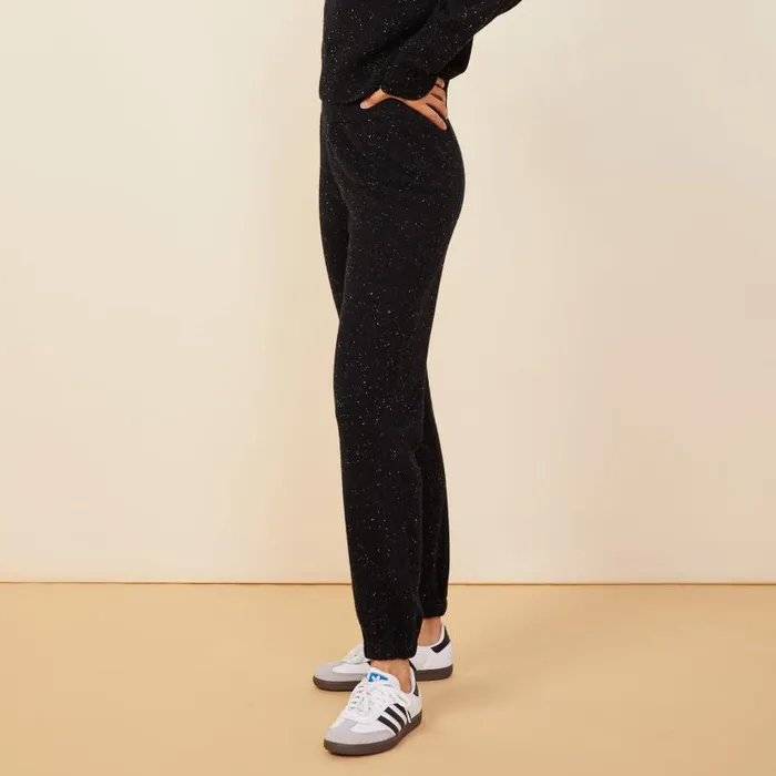 MONROW SWEATS Neps Cashmere Oversize Sweat Black 8211 Shop
