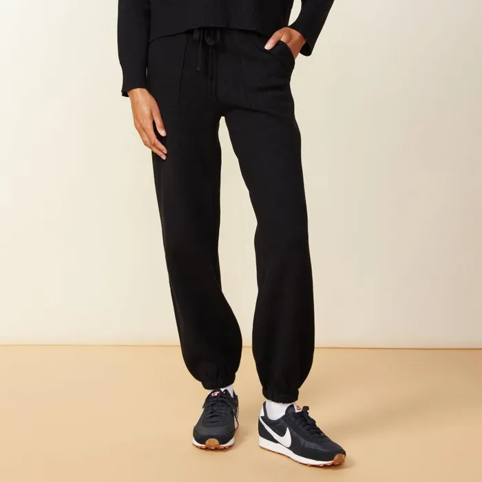 MONROW SWEATS Soft Knit Oversized Vintage Sweat Black 8211 Shop