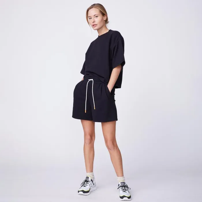 MONROW TEES 90039s Classic Sweatshirt Tee Black 8211 Shop
