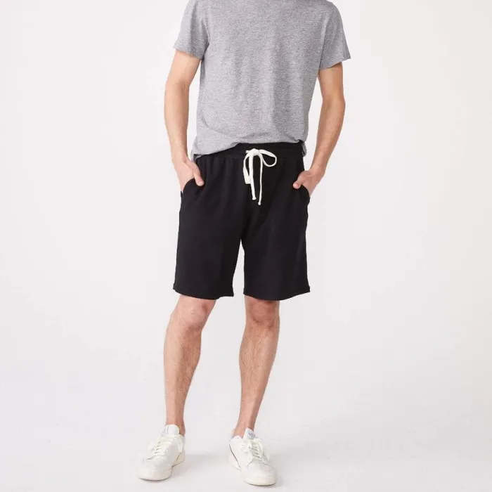 MONROW VIEW ALL Elastic Waist Shorts Black 8211 Shop
