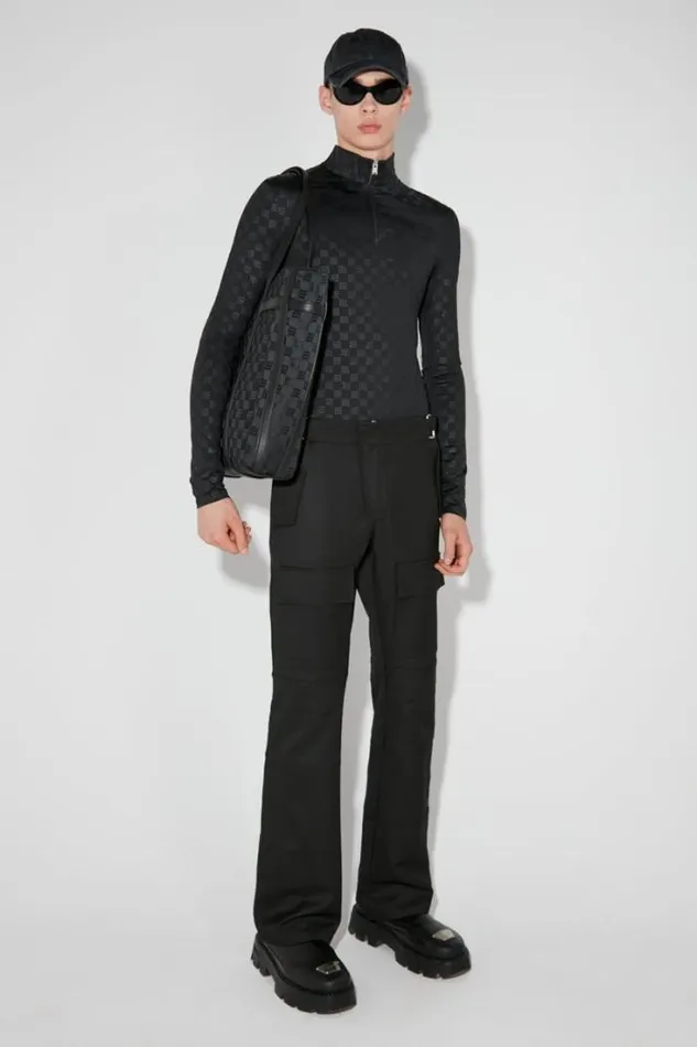 Moto Tailoring Relaxed Trousers Black Men MISBHV Trousers