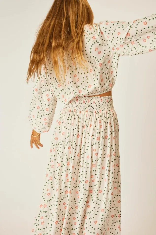 Natalie Martin AMELIA TOP Pinwheel Cotton Shop Tops