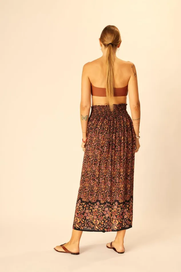 Natalie Martin BELLA SKIRT Petite Fleur Noire Shop Bottoms