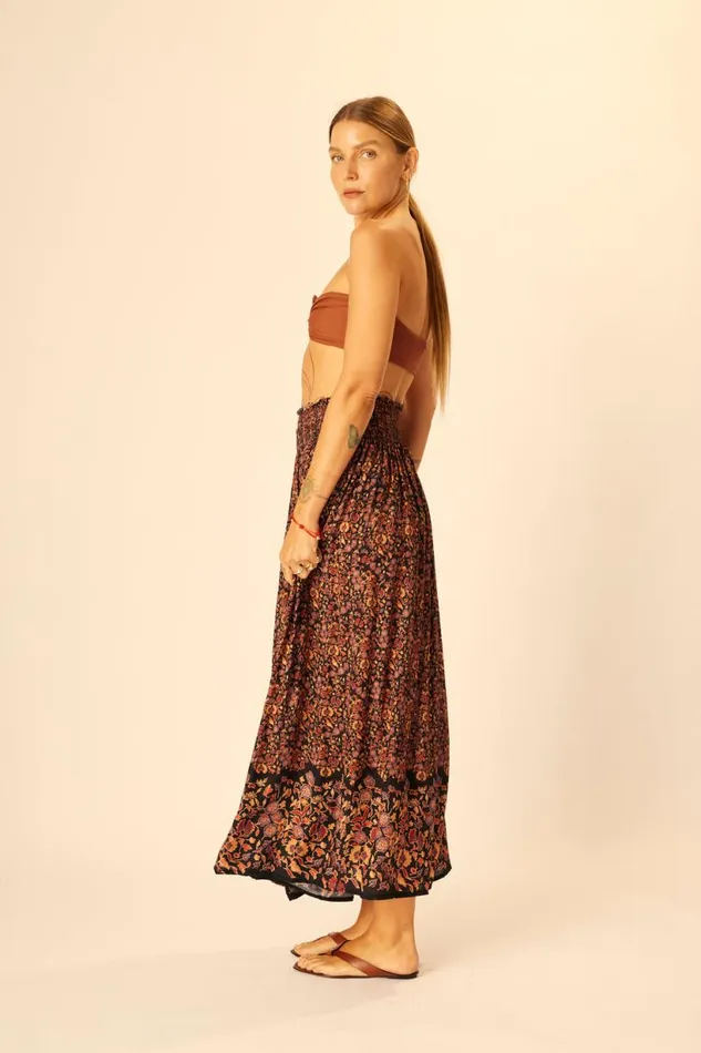 Natalie Martin BELLA SKIRT Petite Fleur Noire Shop Bottoms