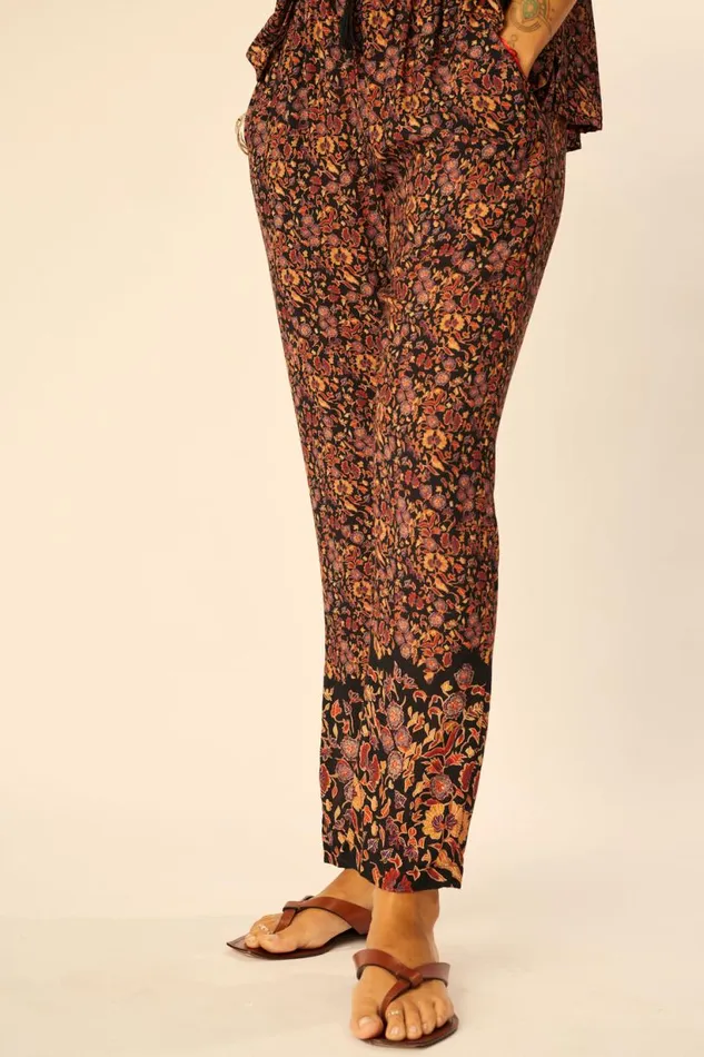Natalie Martin BIANCA PANT Petite Fleur Noire Shop Bottoms