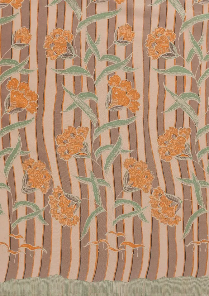Natalie Martin DIANE LONG ROBE Chamomile Apricot Shop Dresses