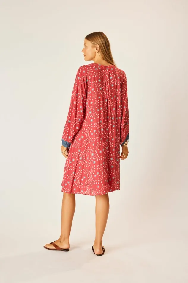 Natalie Martin FIORE SHORT DRESS Pinwheel Barn Red Shop Dresses